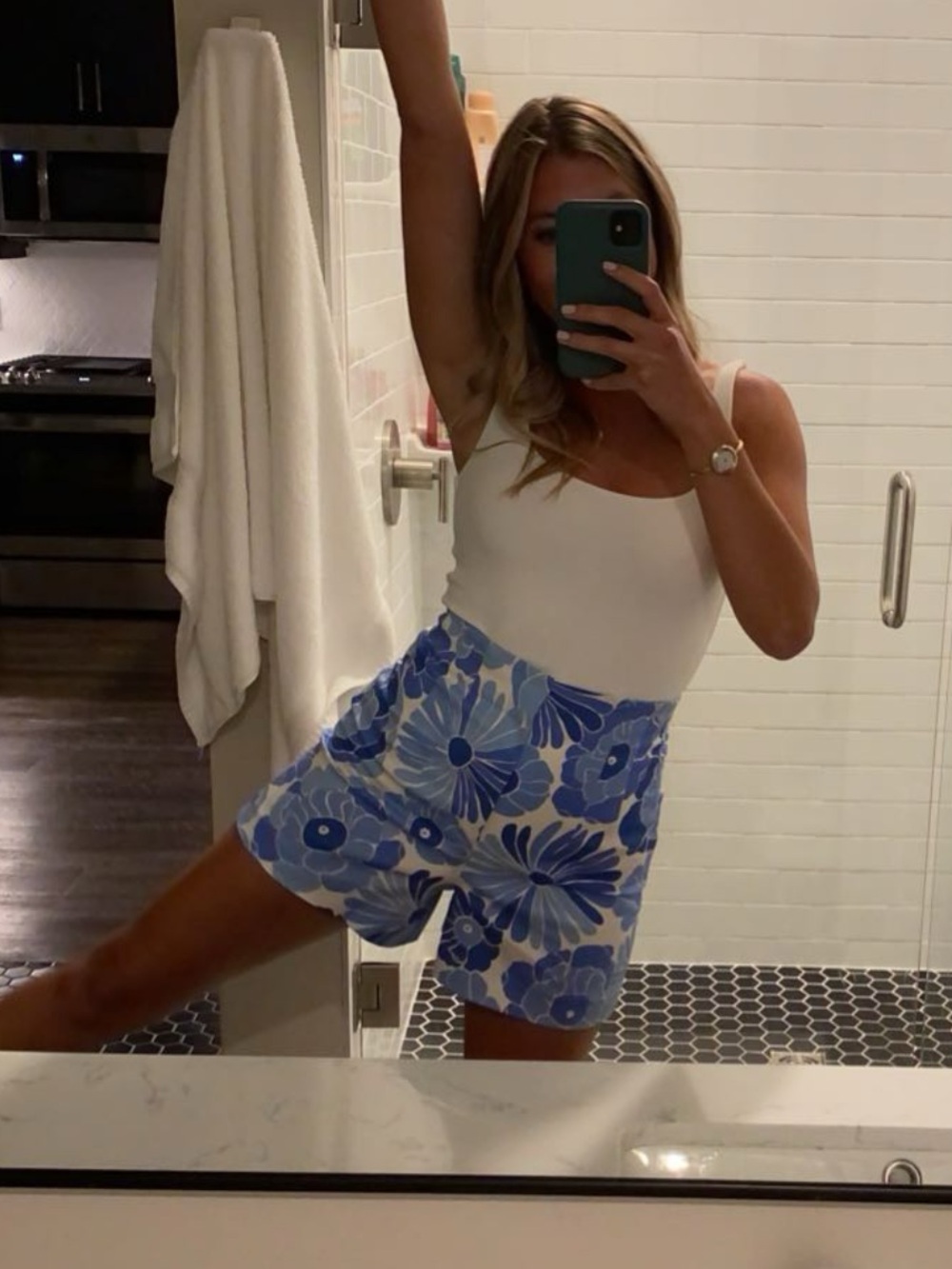 Zara Floral Shorts